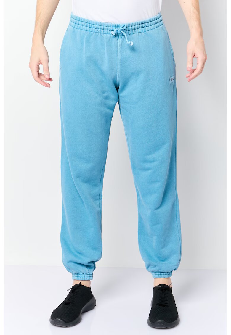 Reebok Мъжки спортни панталони сини - Jogger CL ND FT 2654