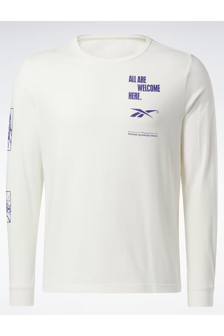 Reebok Мъжки суитшърт CottonWhite