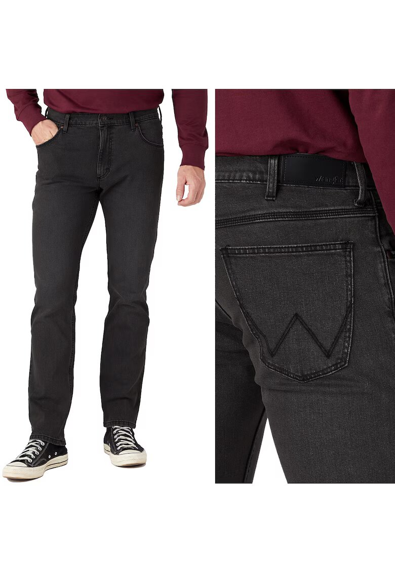 Regular Мъжки дънки Wrangler W31 L32 - автентично сиви - права кройка - леко еластични