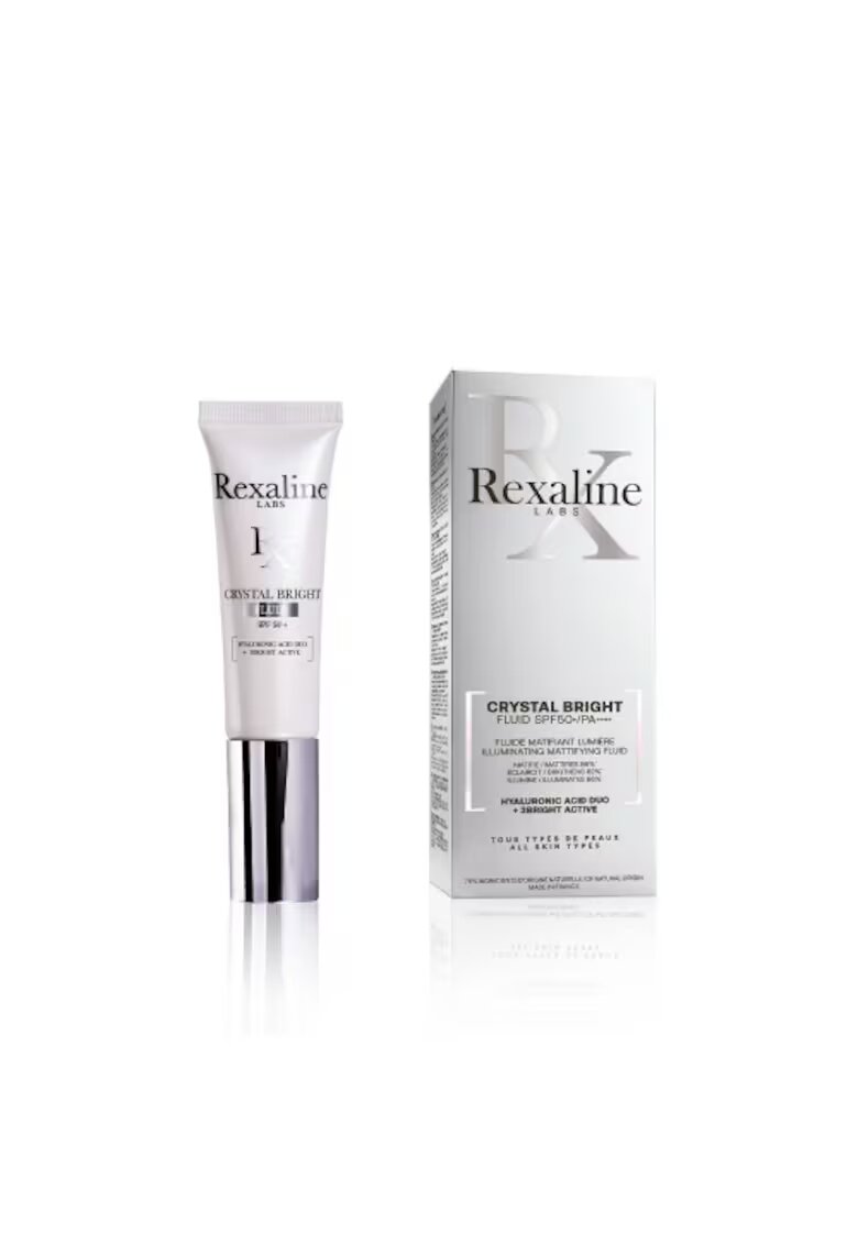 REXALINE Флуид за лице Crystal Bright SFP50+ - Матиращ - 30 мл