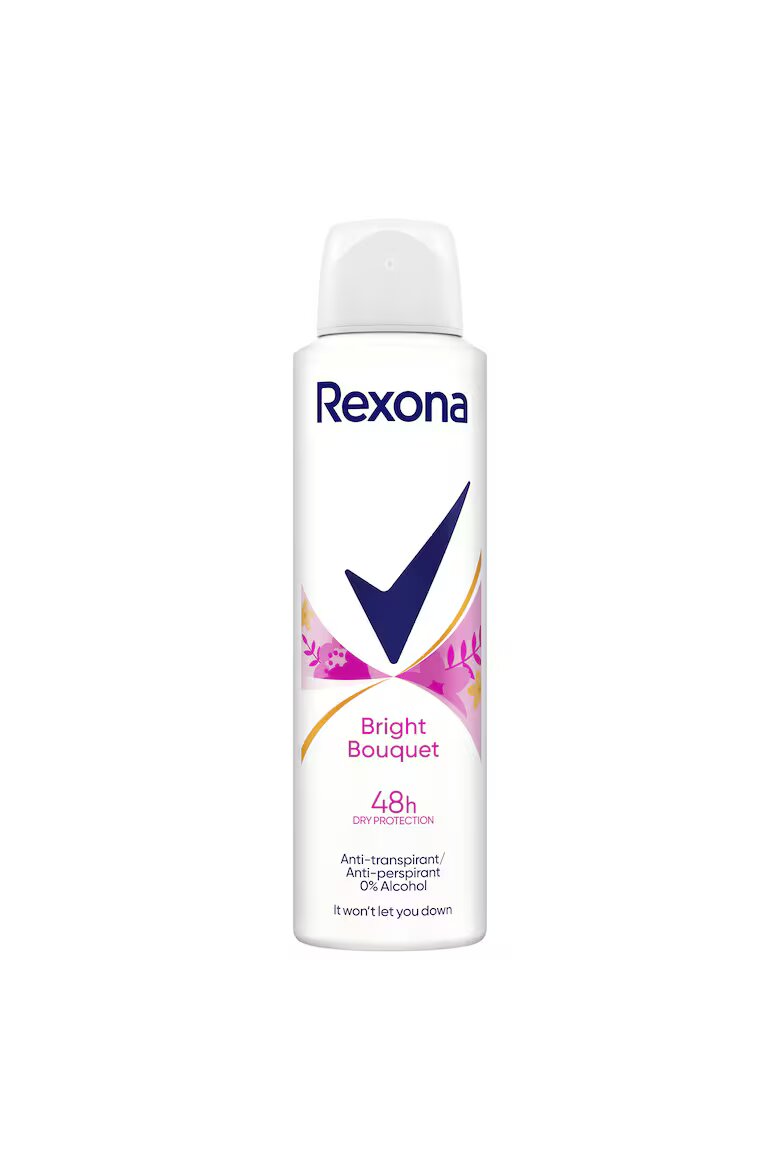 Rexona Дезодорант спрей против изпотяване Bright Bouquet 150 мл