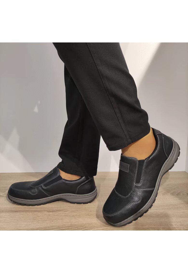 Rieker Ежедневни мъжки обувки 03355-00 Black - черни