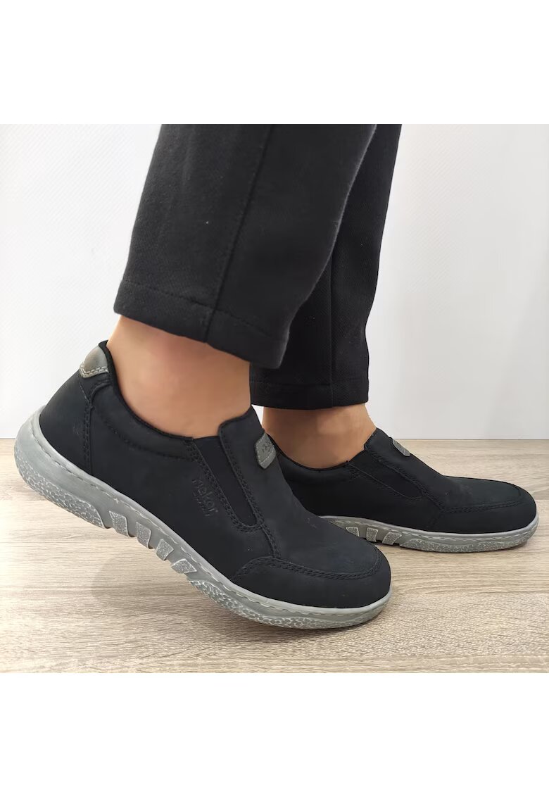 Rieker Ежедневни мъжки обувки 03553-00 Black - черни