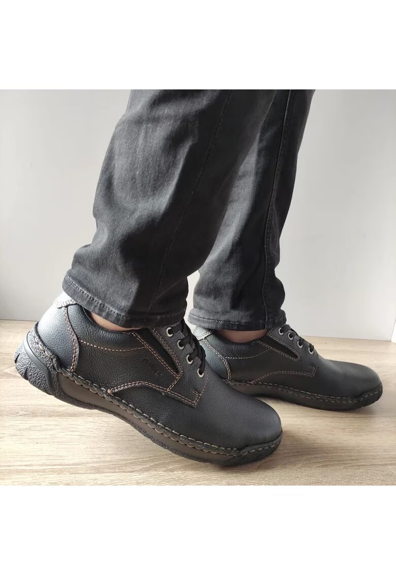 Rieker Ежедневни мъжки обувки B0306-00 Black - черни