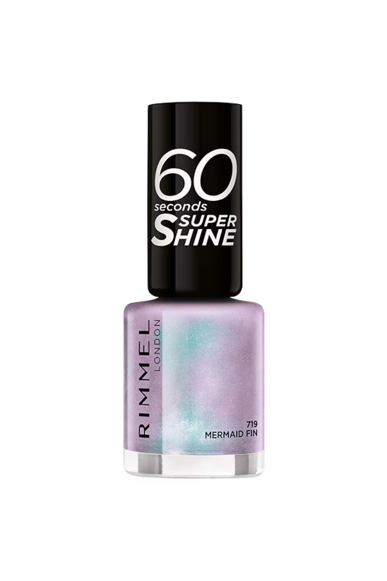 Rimmel Лак за нокти London 60 Seconds Super Shine 811 Hot Metal Love 8 мл 719
