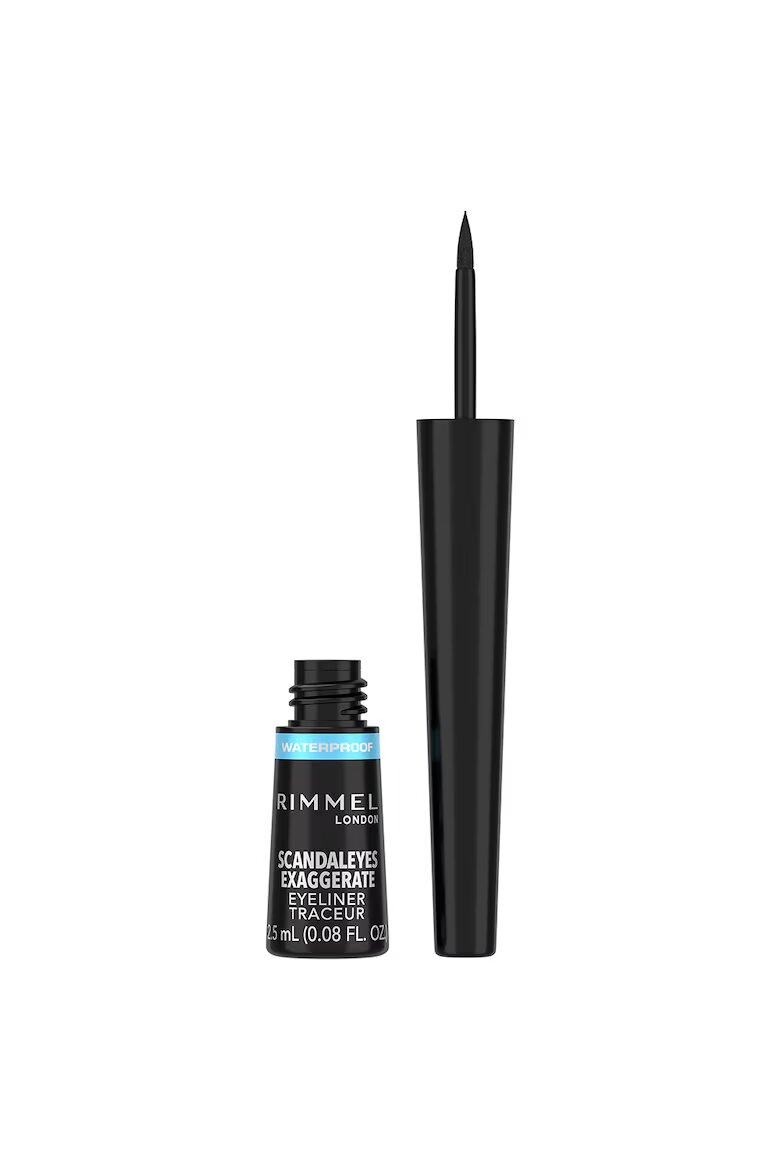 Rimmel Очна линия London Exaggerate 001 Black 25 гр Водоустойчив