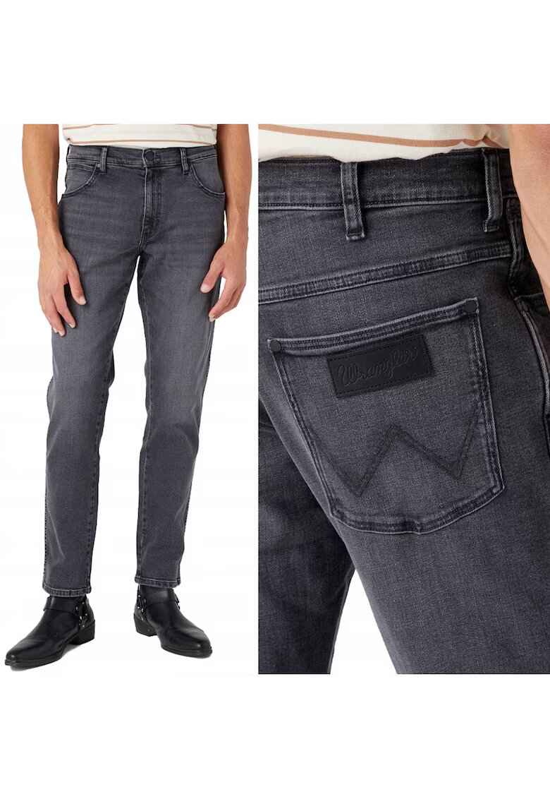 River Мъжки дънки Wrangler 881 Tapered сиви