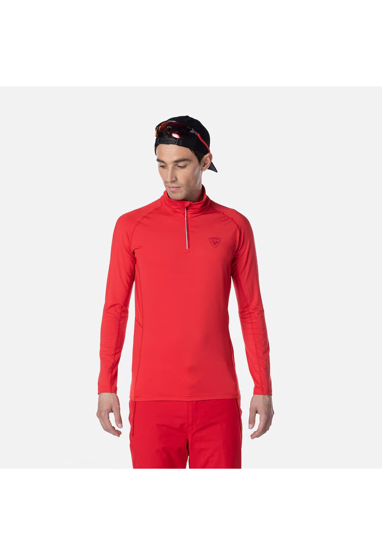 Rossignol Спортен суичър Classique - с цип - мъжки - червен - - Червен