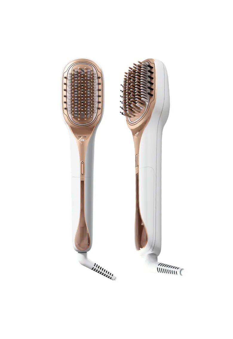 Rowenta Четка за възстановяване с пара Hair Therapist™ CF9940F0 - 165 W - време за нагряване 60 секунди - технология Thermal Care - естествен косъм - кератиново ...