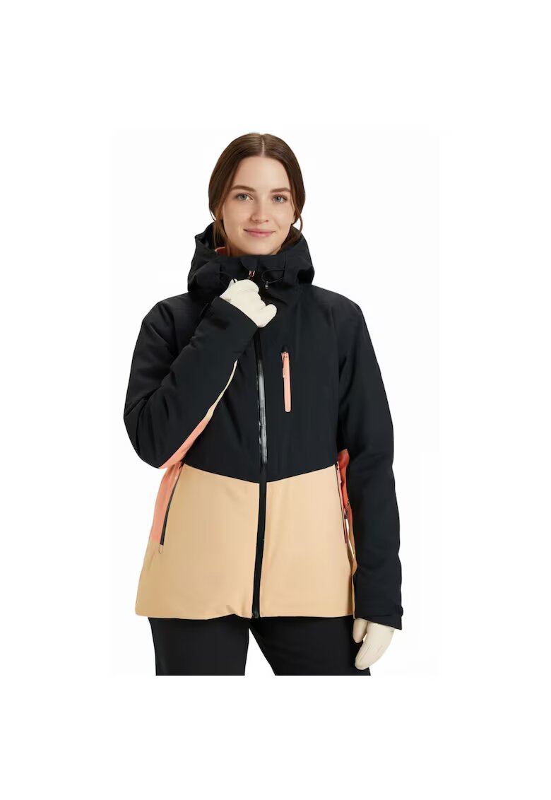 ROXY Дамско спортно яке Peakside Insulated - водоустойчивост 10K - черно - полиестер