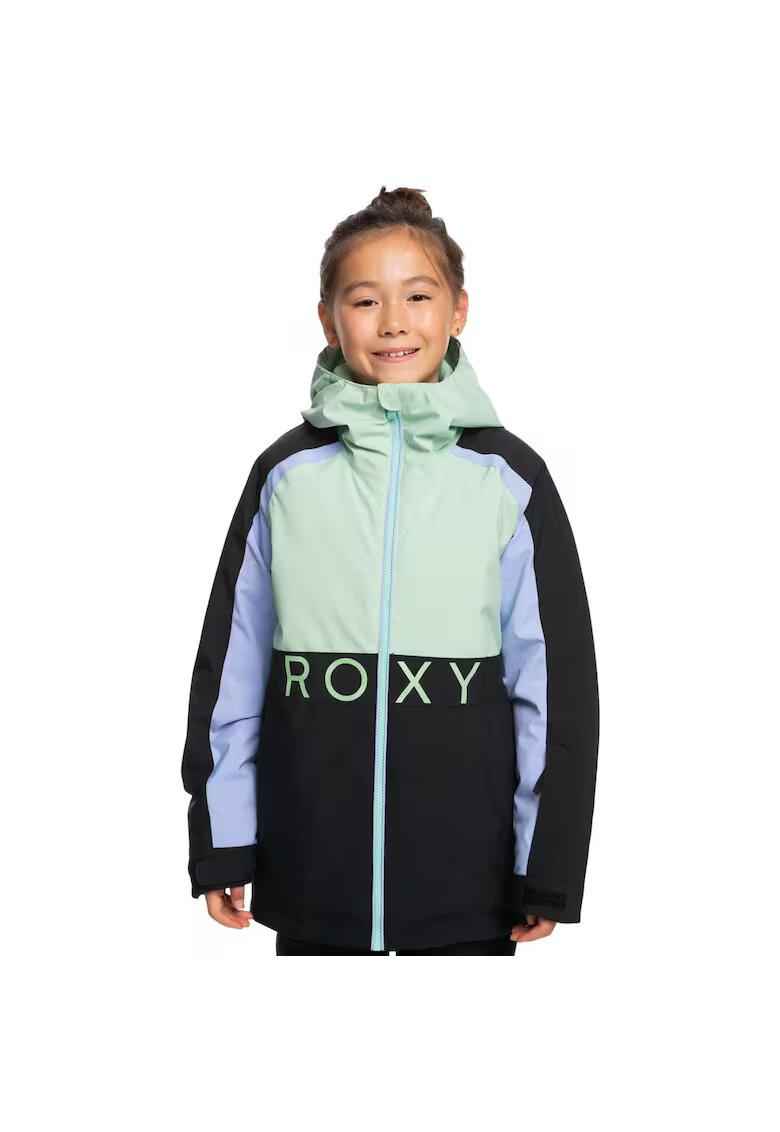 ROXY Спортно яке за деца - водоустойчивост 10K - зелено - полиестер