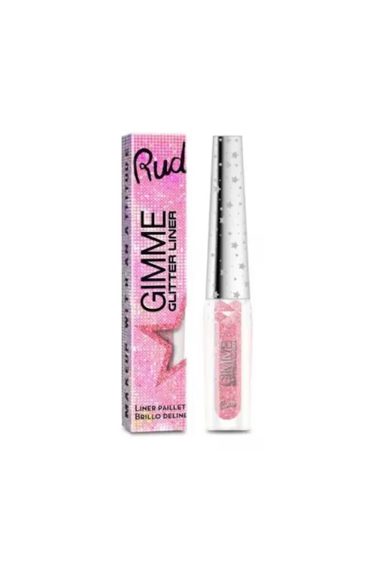 Rude Gimme Glitter Liner Розово