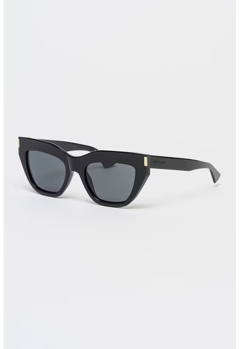 Saint Laurent Слънчеви очила Cat-Eye - Черен