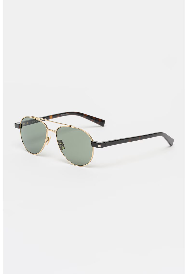 Saint Laurent Слънчеви очила Wayfarer - Златист/Кафяв