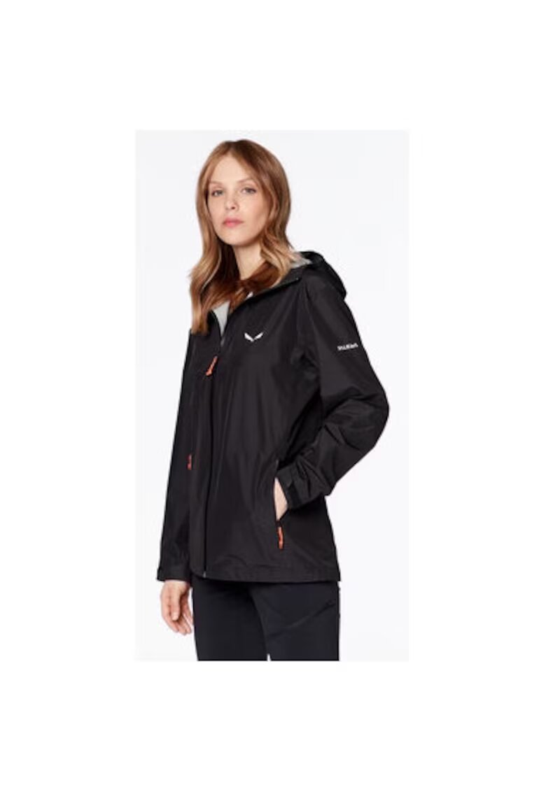 Salewa Дамско яке - 302728671 - Полиестер - Черно - Черен