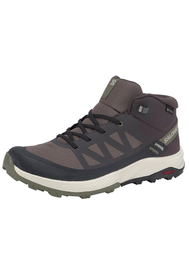 Salomon Дамски обувки Outrise Mid GTX трекинг - Синтетика / Текстил - Многоцветни -