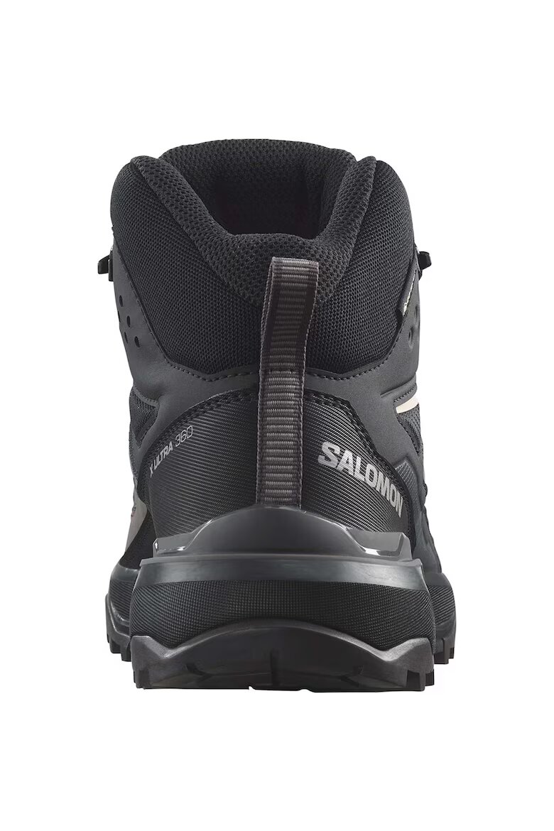 Salomon Хайкинг боти X Ultra 360 Mid Goretex Черен/Tъмносив