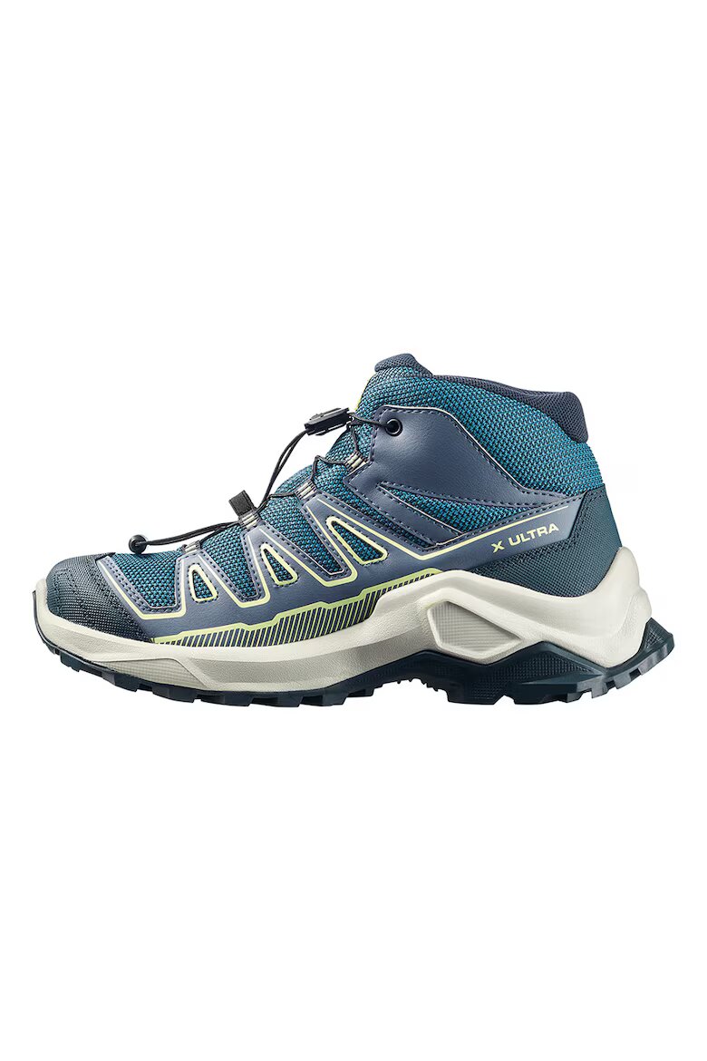 Salomon Хайкинг боти X ULTRA MID GTX Тъмносин/Петролно синьо/Шам фъстък зелено