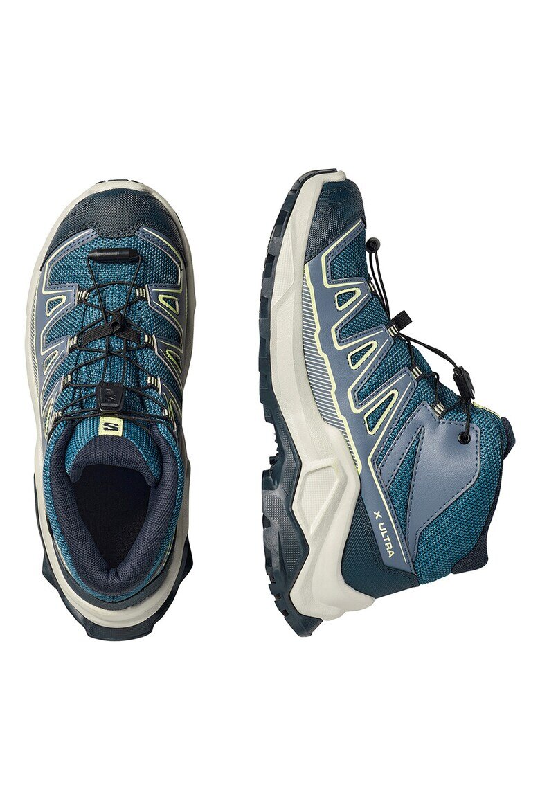 Salomon Хайкинг боти X ULTRA MID GTX Тъмносин/Петролно синьо/Шам фъстък зелено