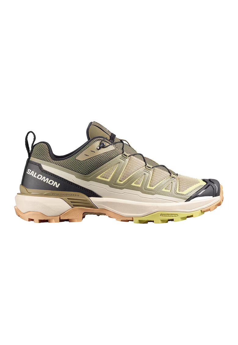 Salomon хайкинг обувки X Ultra 360 Edge - Бледожълт/Избеляло черно/Тъмно каки/Зелени аспержи