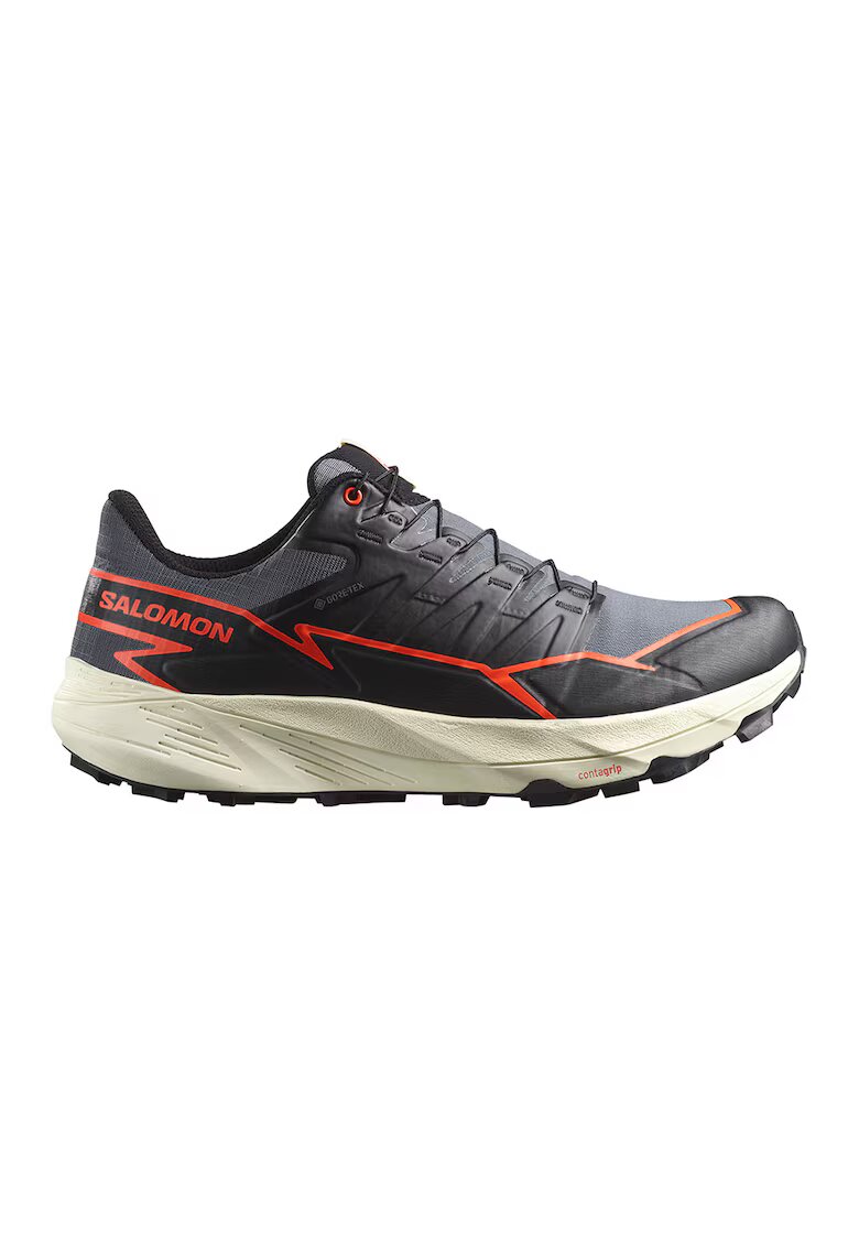 Salomon Обувки Thundercross GTX за трейл и бягане - Черен/Оранжев