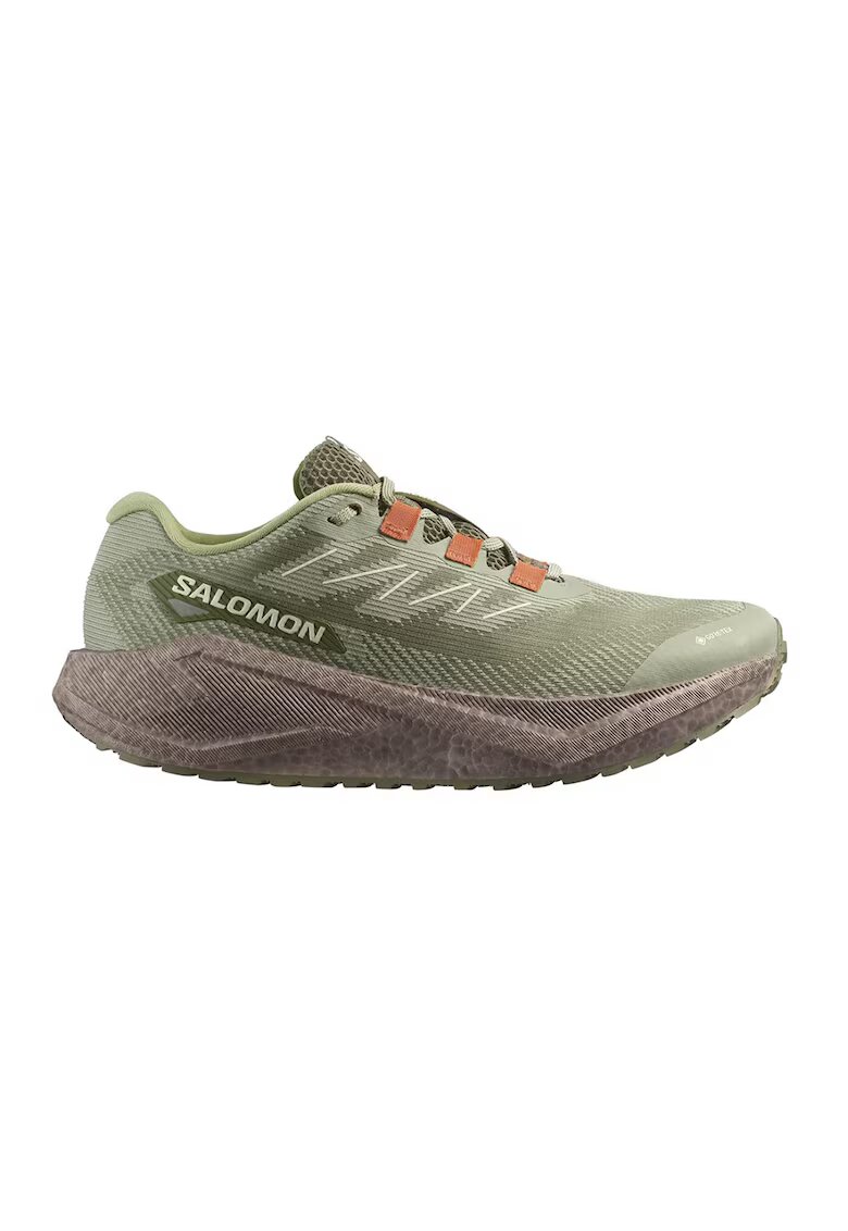 Salomon Обувки за бягане Aero Blaze 3 - Каки/Бледовиолетов
