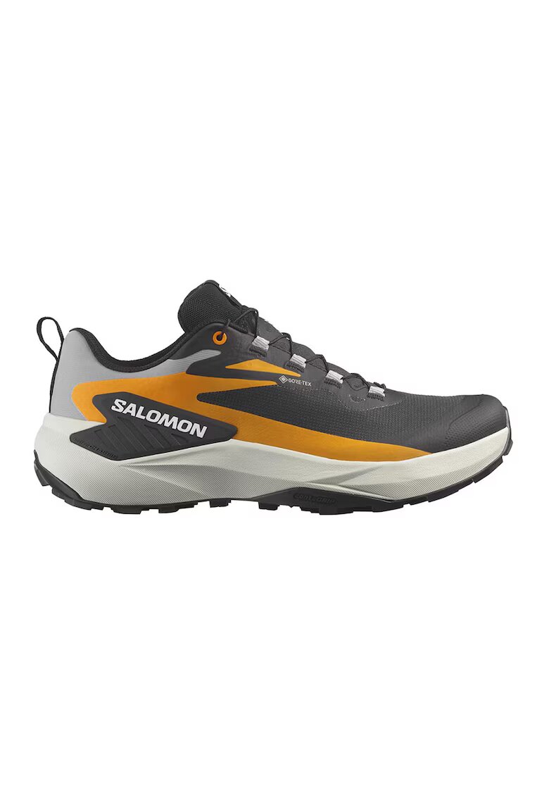 Salomon Обувки за трейл бягане Genesis GTX - Черен/Сив/Оранжев