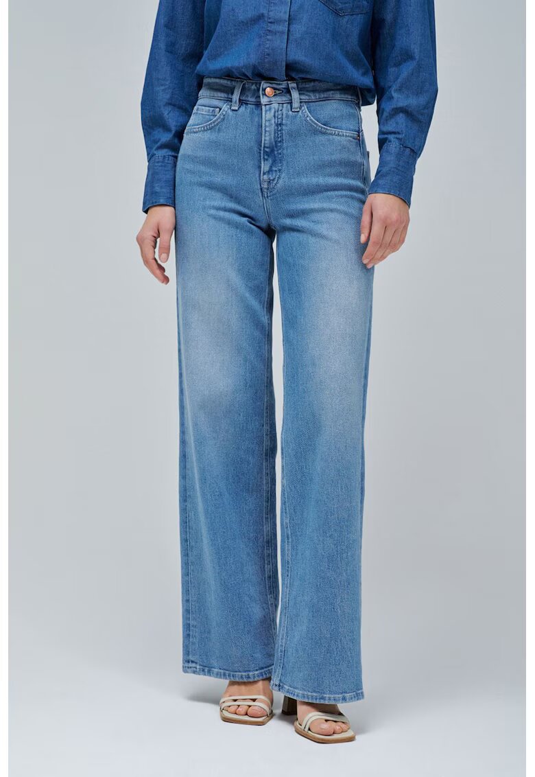 Salsa Jeans Дънки с широк крачол и висока талия