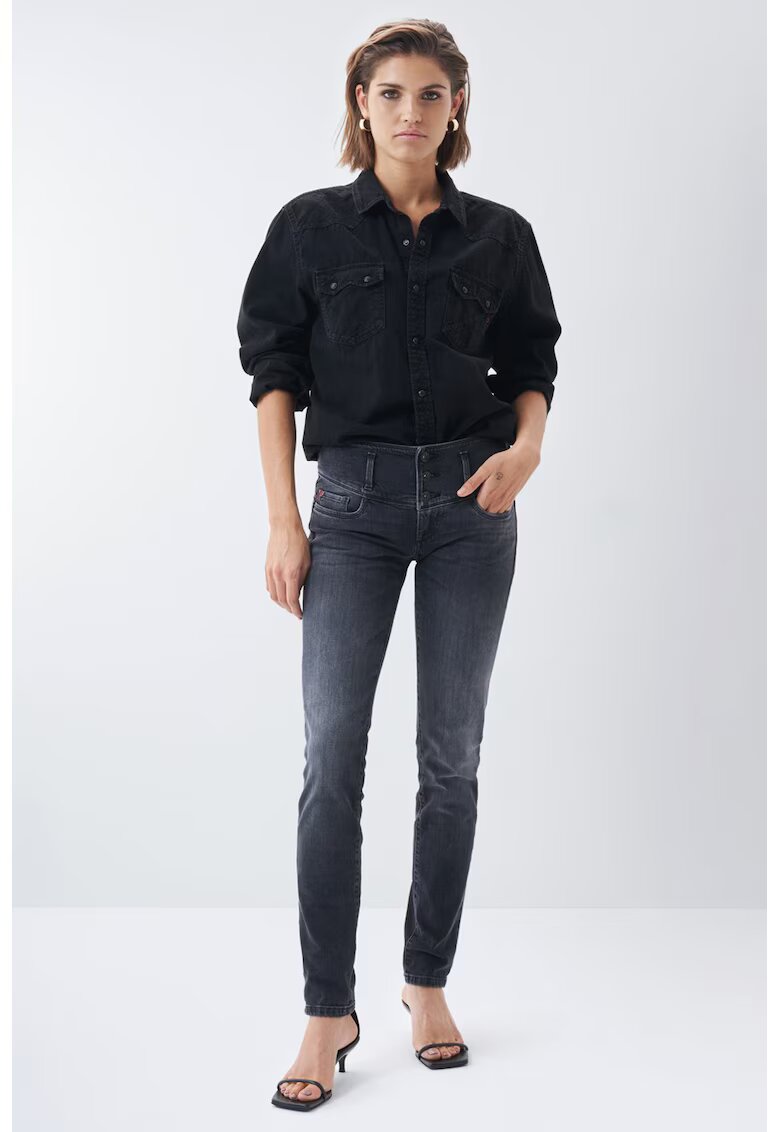 Salsa Jeans Слим дънки с висока талия