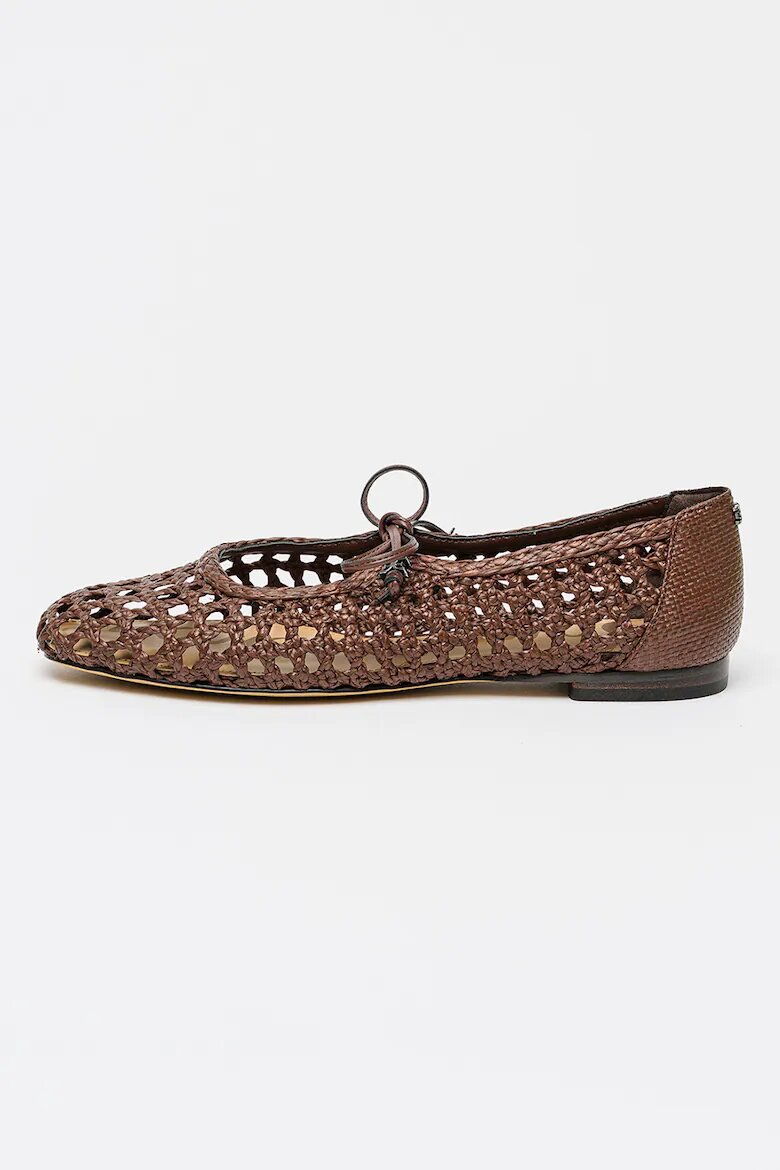 Sam Edelman Пантофки Marcie Mary Jane от еко кожа Тъмнокафяв
