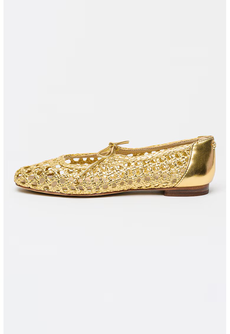 Sam Edelman Пантофки Marcie Mary Jane от еко кожа - Златист