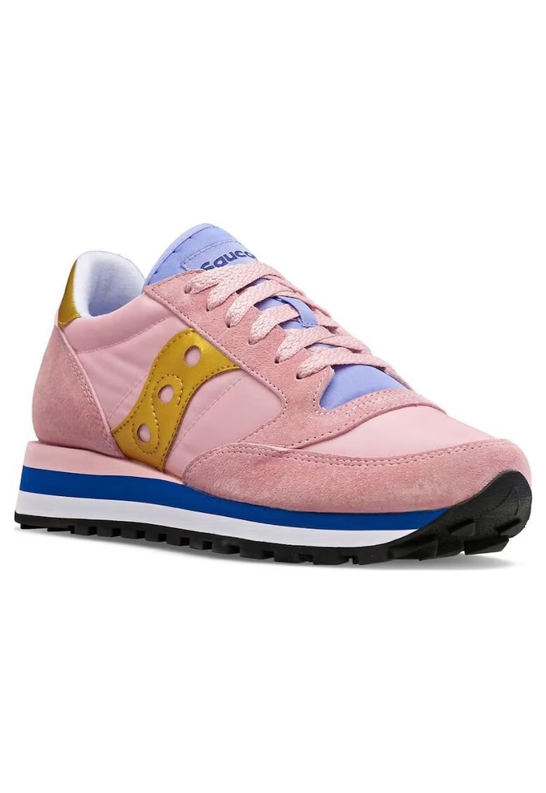 Saucony Дамски маратонки Jazz Triple естествена кожа - Многоцветен