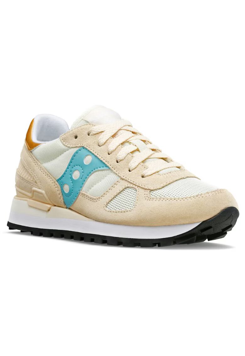 Saucony Дамски маратонки - Shadow - бежова естествена кожа - Многоцветен