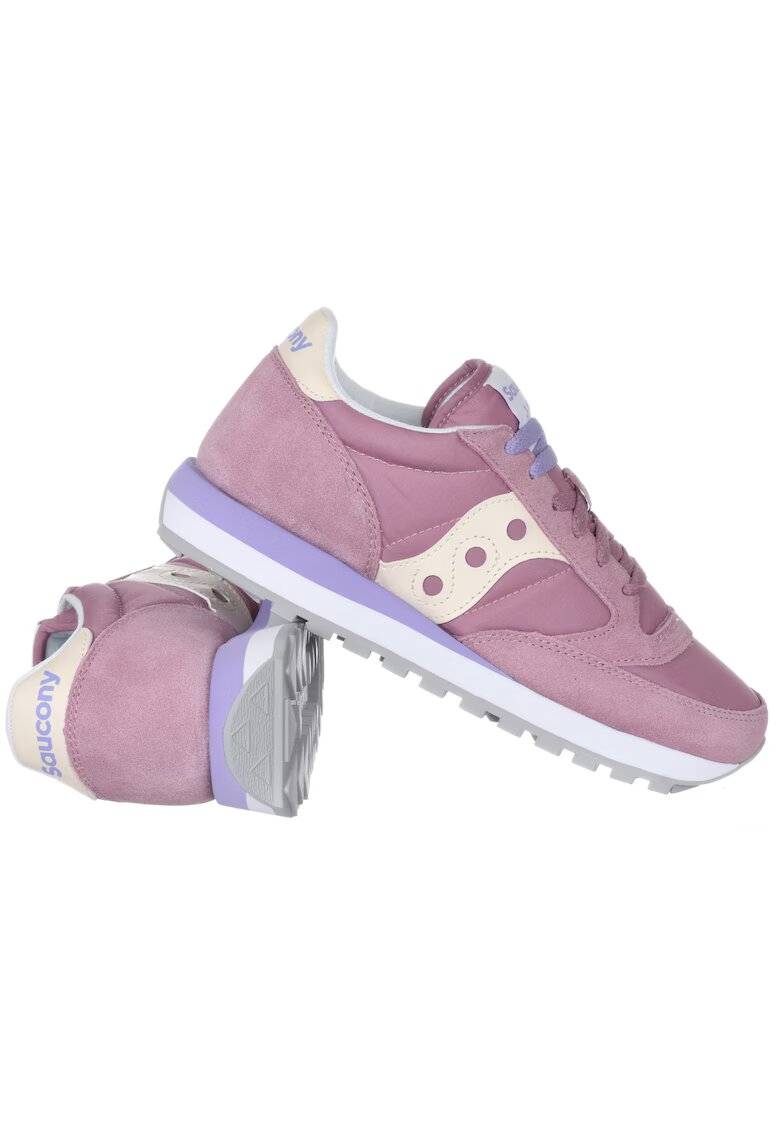 Saucony Дамски спортни обувки S1044 - Розови - Естествена кожа/Текстил