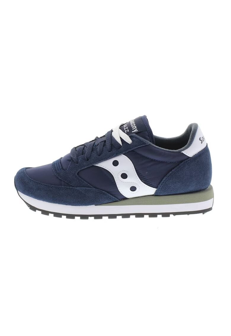 Saucony Оригинални мъжки обувки Jazz естествена кожа тъмносини - Тъмносин