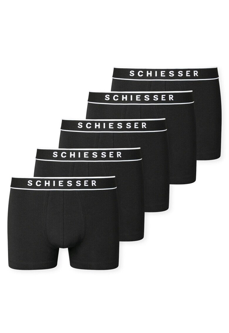 Schiesser Боксерки с лого - 5 чифта