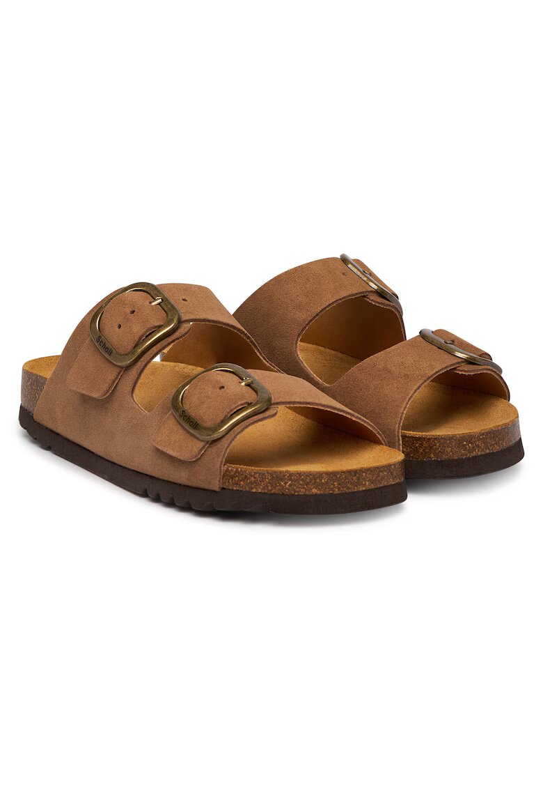 Scholl Дамски чехли от естествена кожа