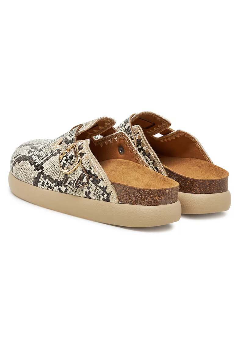 Scholl Дамски сабо - модел Noelle Chunky - екологична кожа