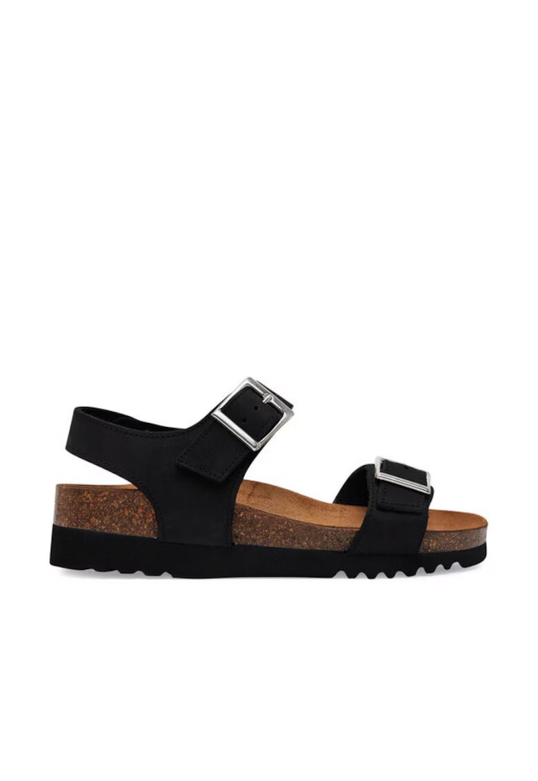 Scholl Дамски сандали 304796906 - Екокожа - Черни