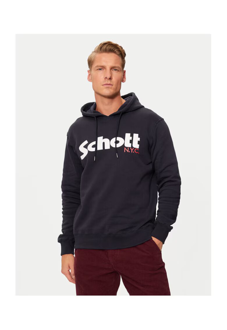 Schott NYC Мъжка блуза - 304869907 - Памук -