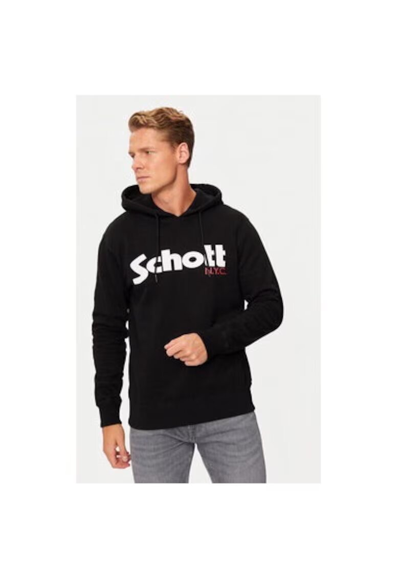 Schott NYC Мъжка блуза - 304869914 - Памук -