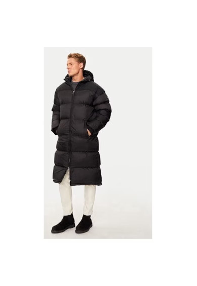 Schott NYC Мъжко яке - 304869181 - Найлон - Черно