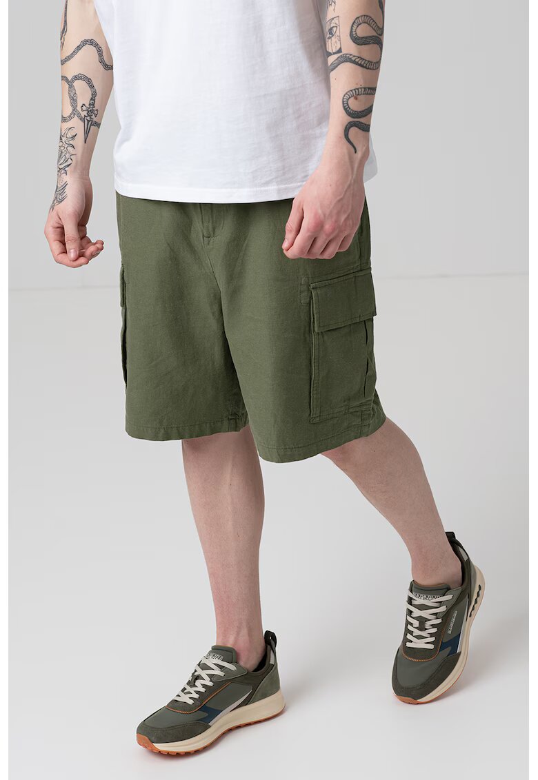 Scotch  Soda Карго бермуди с лен