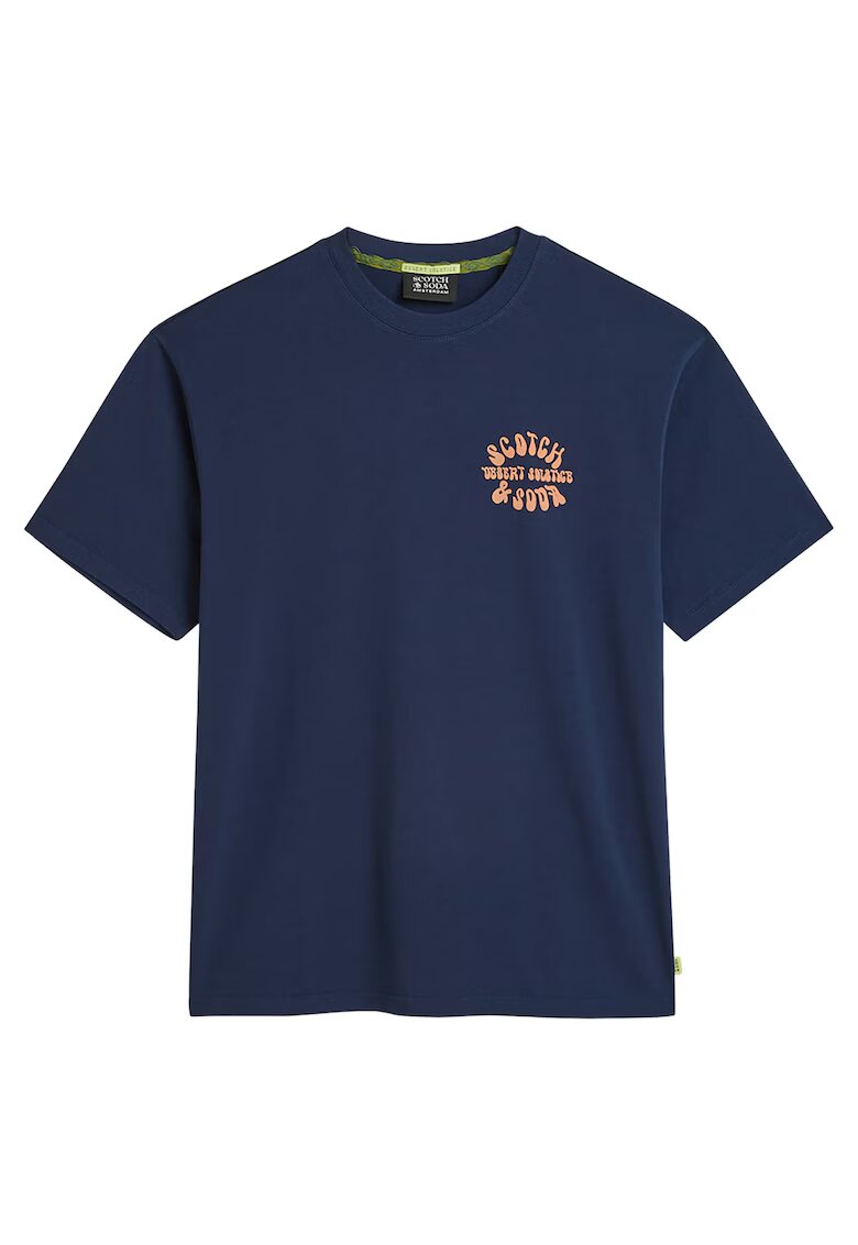 Scotch  Soda Тениска с принт на гърба