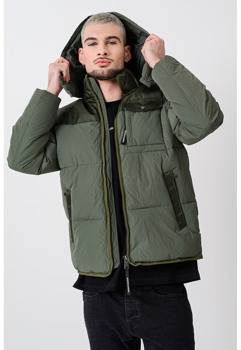 Scotch  Soda Зимно яке с отделяща се качулка