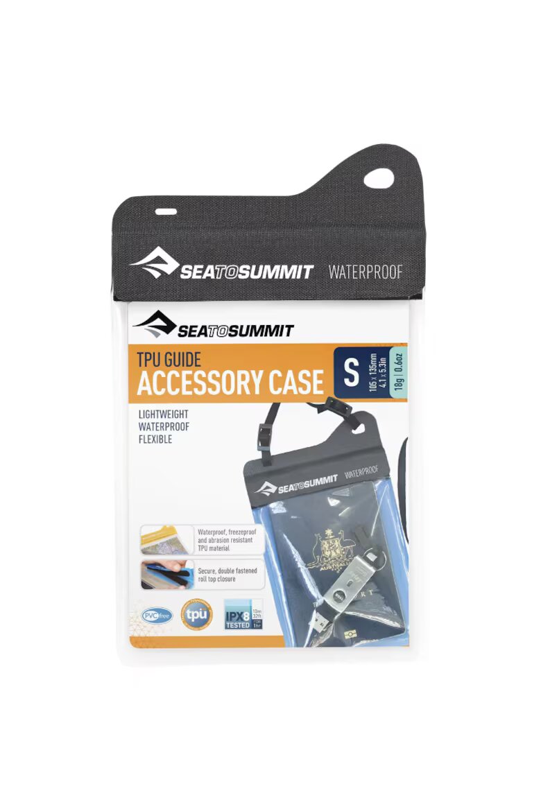 Sea To Summit Калъф TPU Guide Accessory Small Водоустойчив 13.5x10.5 см Черен