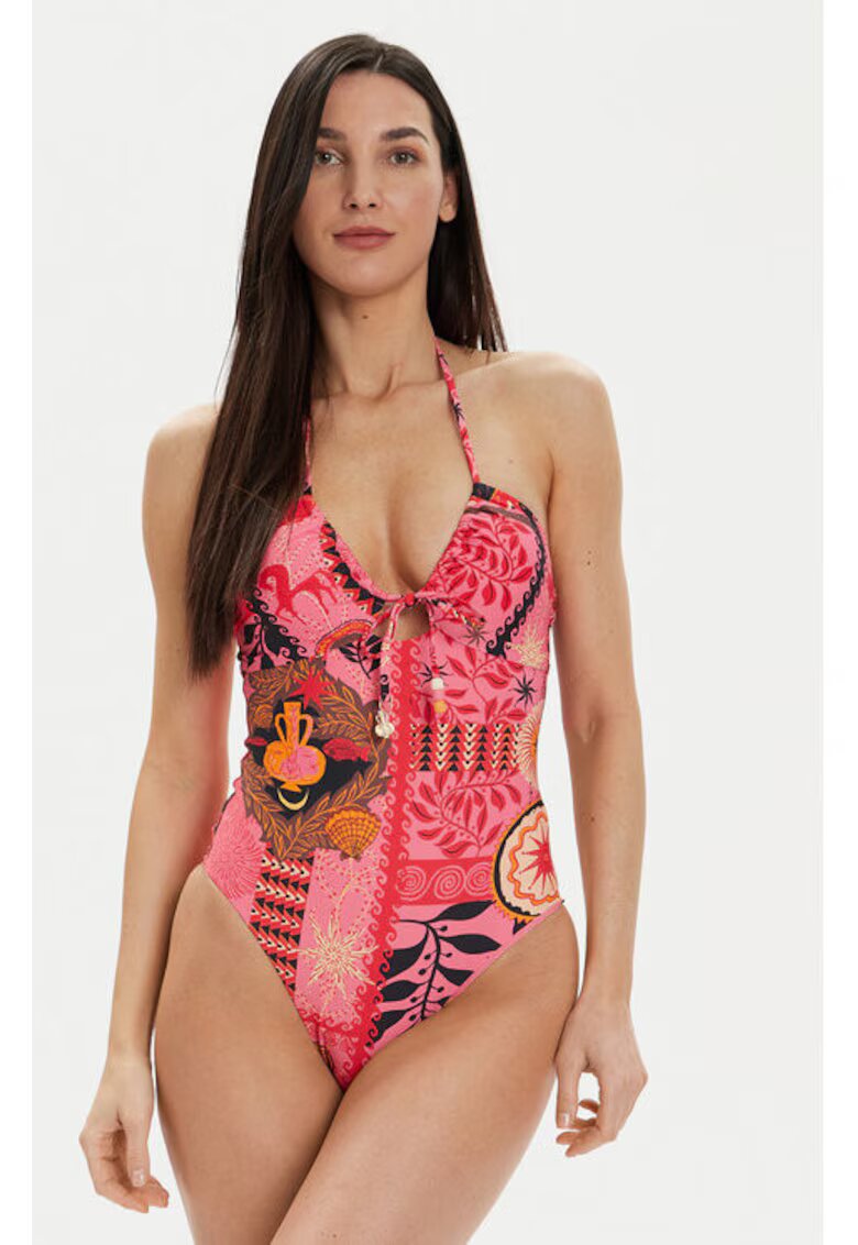 Seafolly Дамски бански костюм - 303784065 - Найлон - Розов