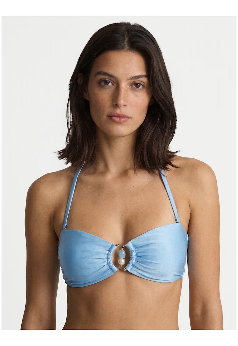 Seafolly Дамски топ за бикини - - еластична материя - подвижни презрамки