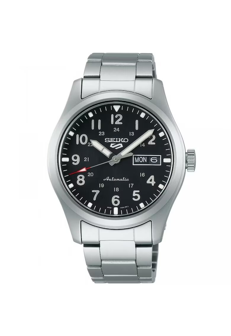 Seiko Часовник Мъжки - Спортен Стил - 2 - Черен