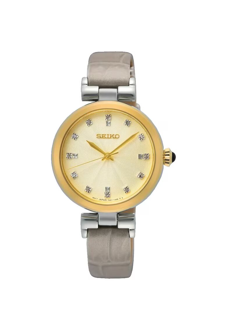 Seiko Часовник за жени - Essentials SRZ546P1 - кварцов механизъм - иноксова рамка